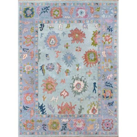 Blythe Turkish Handmade Knotted Wool Rug